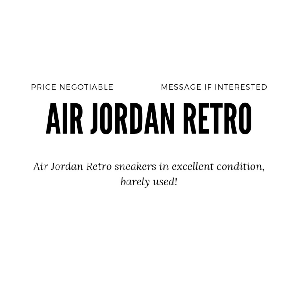 Air Jordan Retro